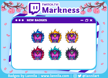 Custom-Twitch-Badges-Commission-Markness